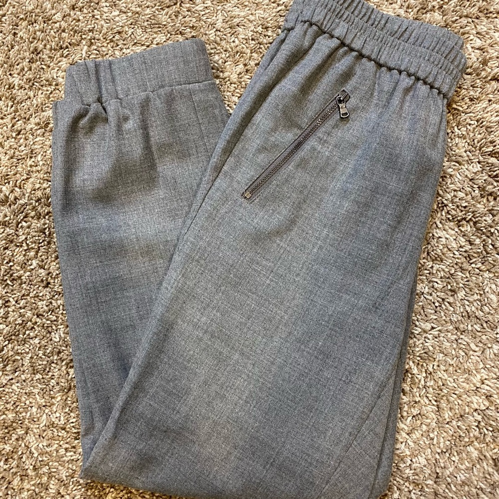 Trendy Wool Jogger Pants Trousers by J. Crew size 00 petite